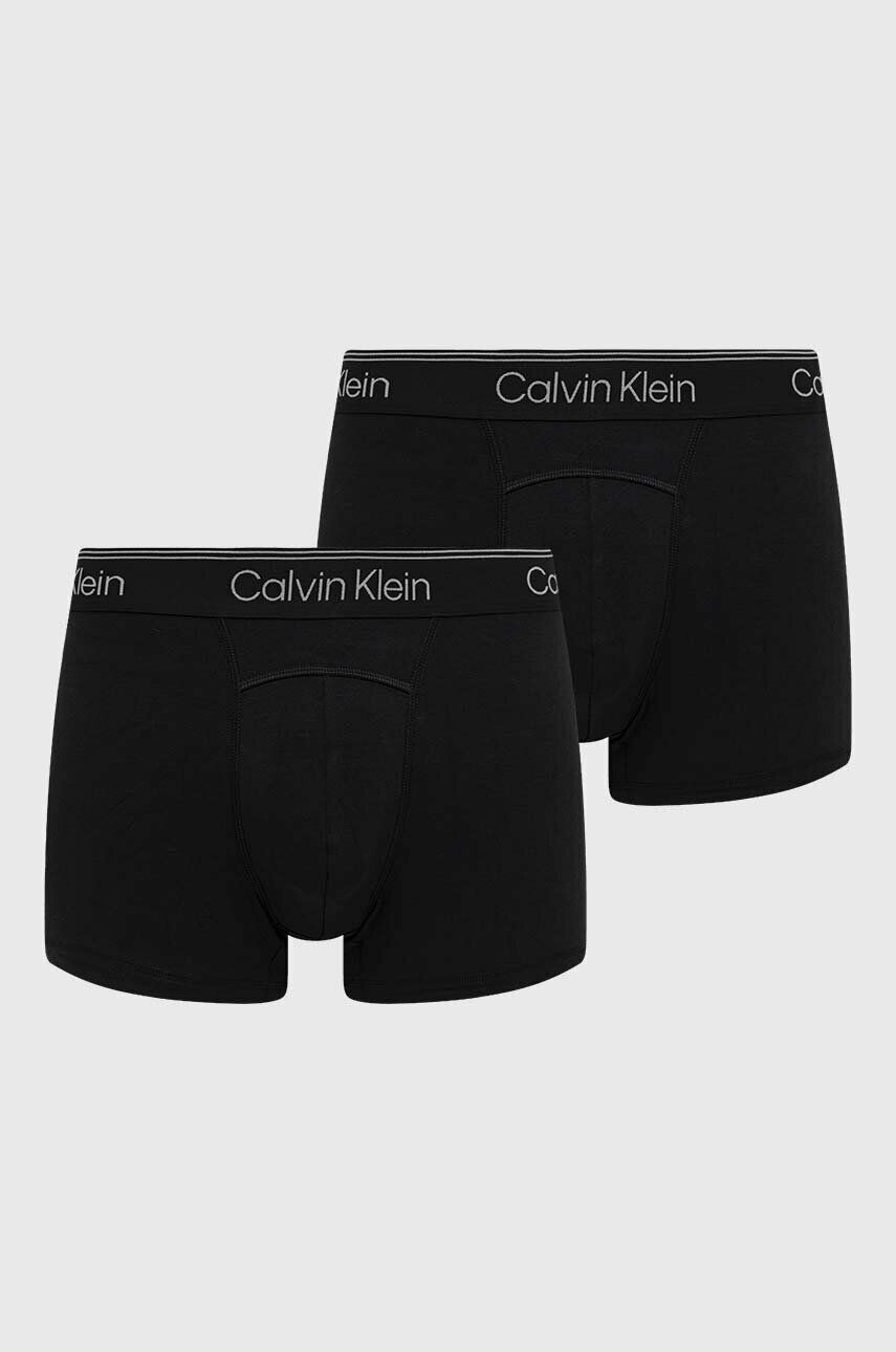 Calvin Klein Underwear Boksarice 2-pack moški črna barva - Pepit.si