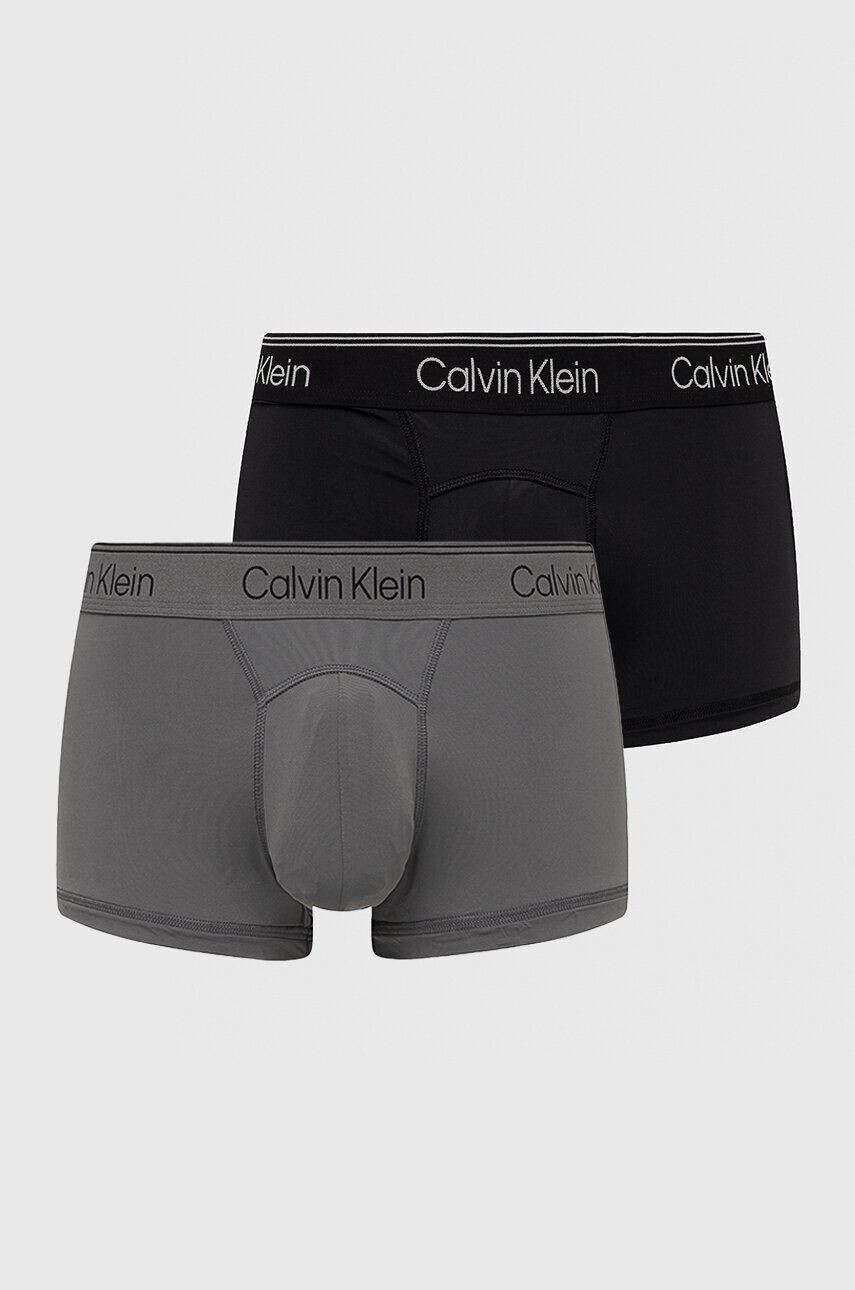 Calvin Klein Underwear Boksarice 2-pack moški zelena barva - Pepit.si