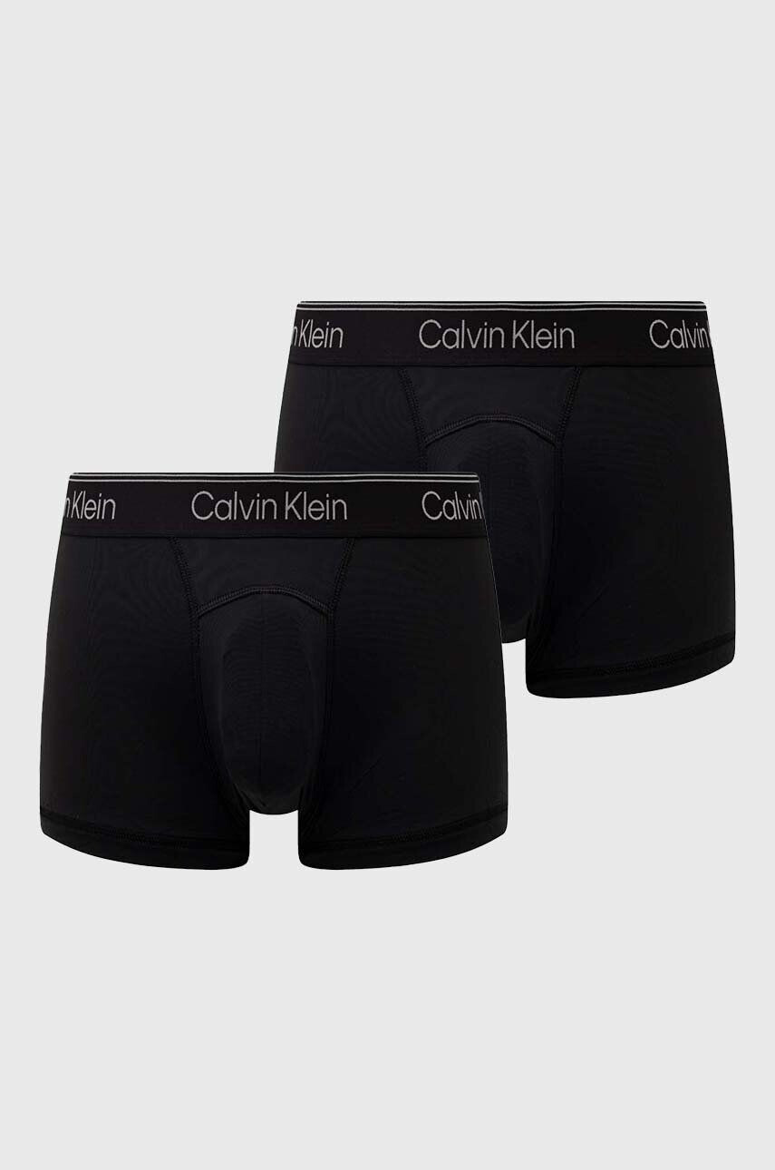 Calvin Klein Underwear Boksarice 2-pack moški črna barva - Pepit.si