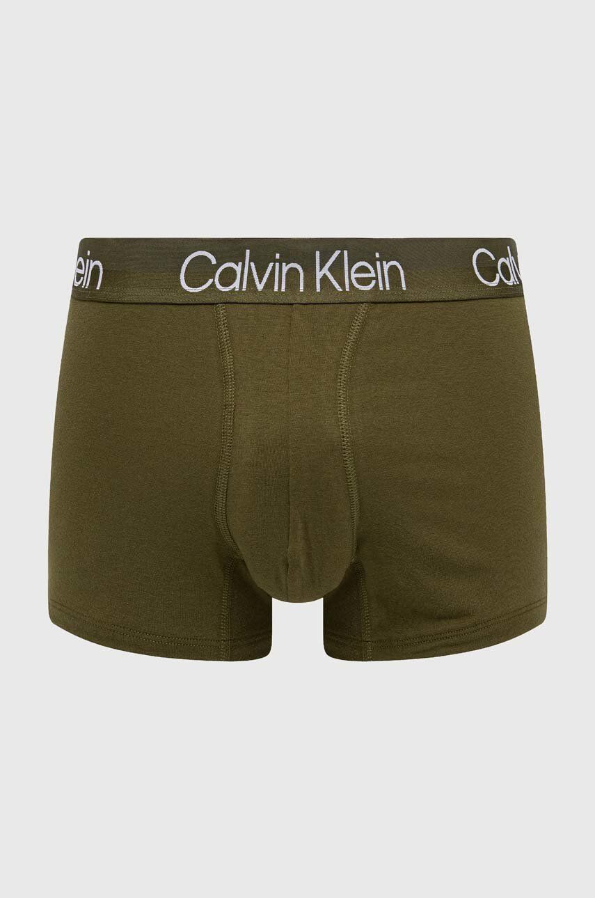 Calvin Klein Underwear Boksarice 3-pack moški bež barva - Pepit.si