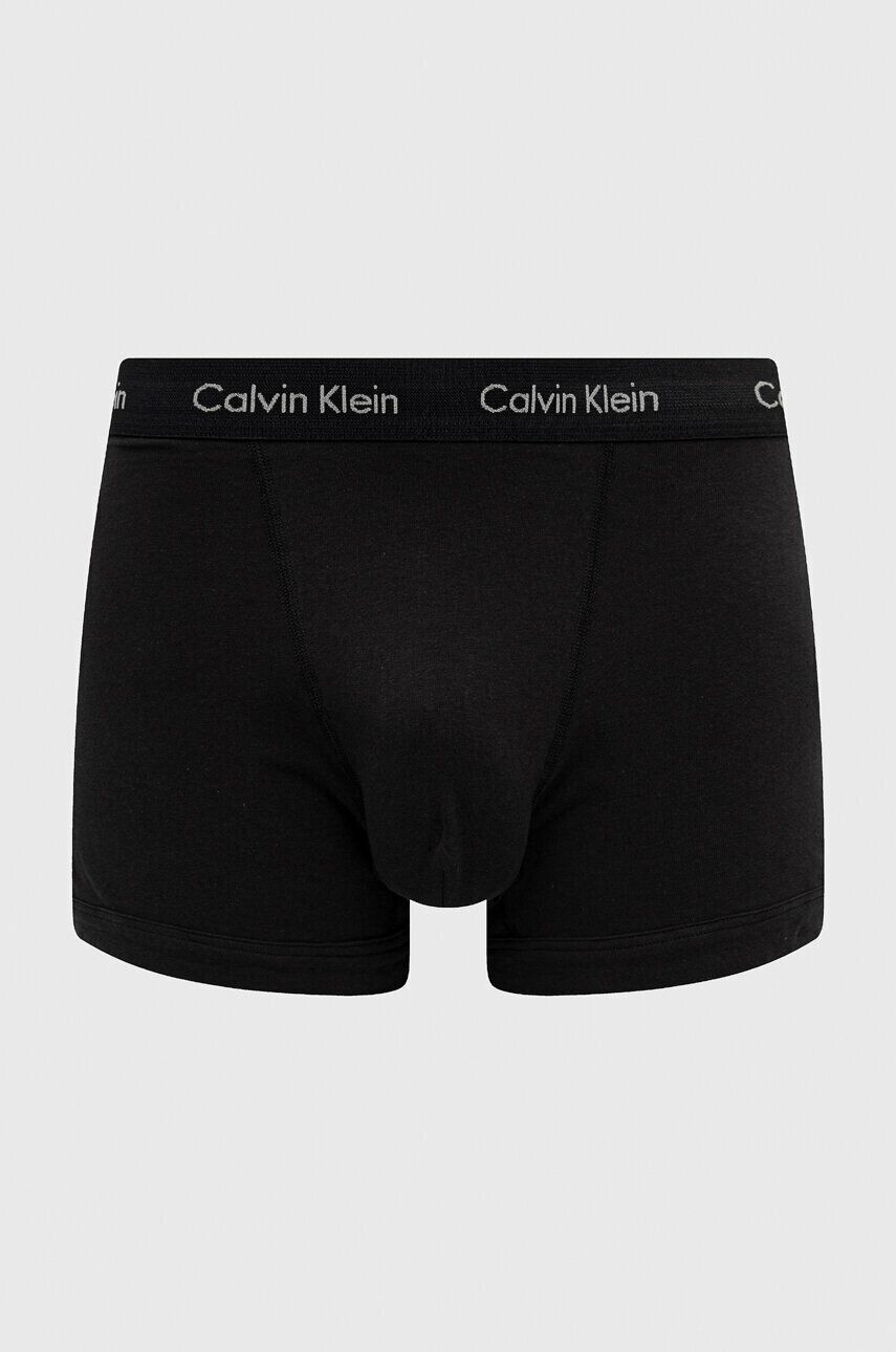 Calvin Klein Underwear Boksarice 3-pack moški črna barva - Pepit.si