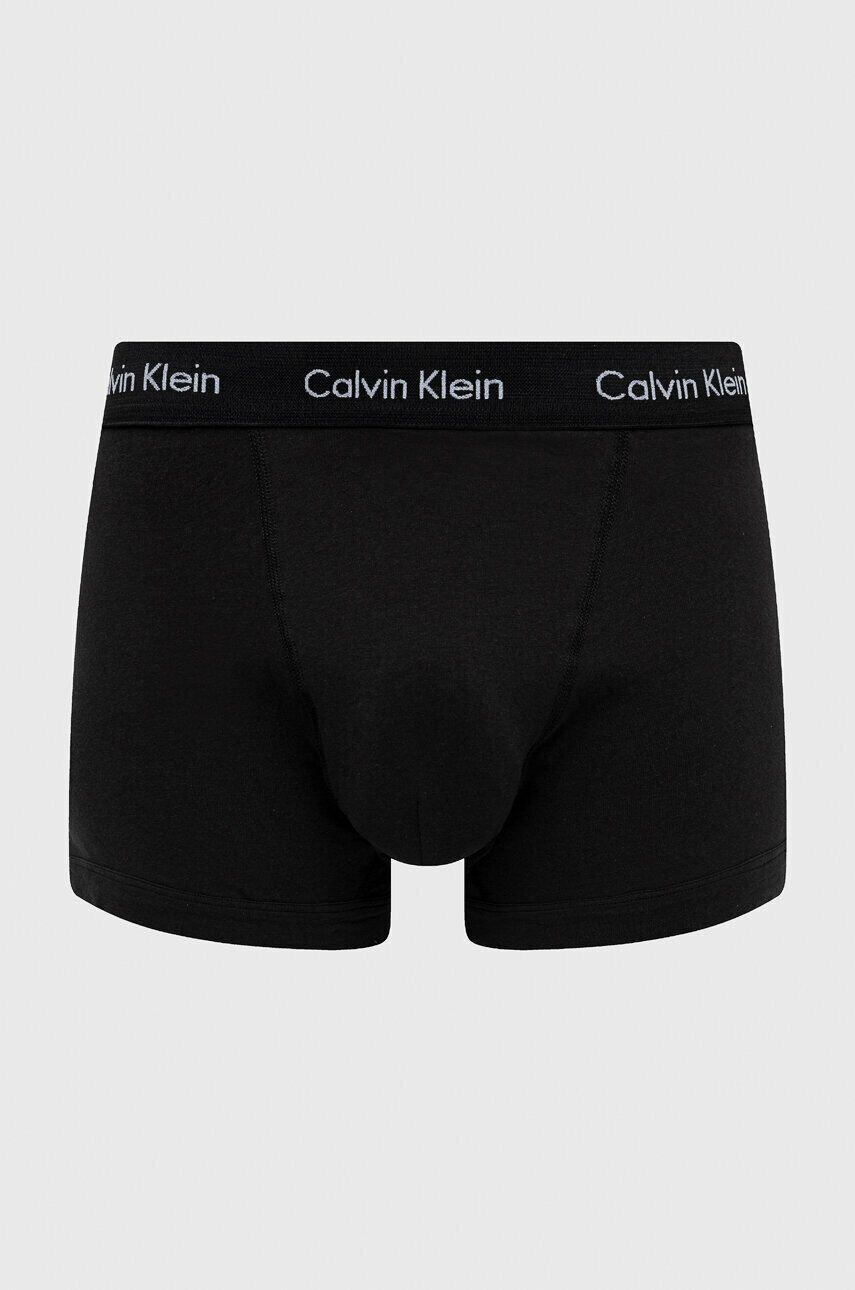 Calvin Klein Underwear Boksarice 3-pack moški črna barva - Pepit.si