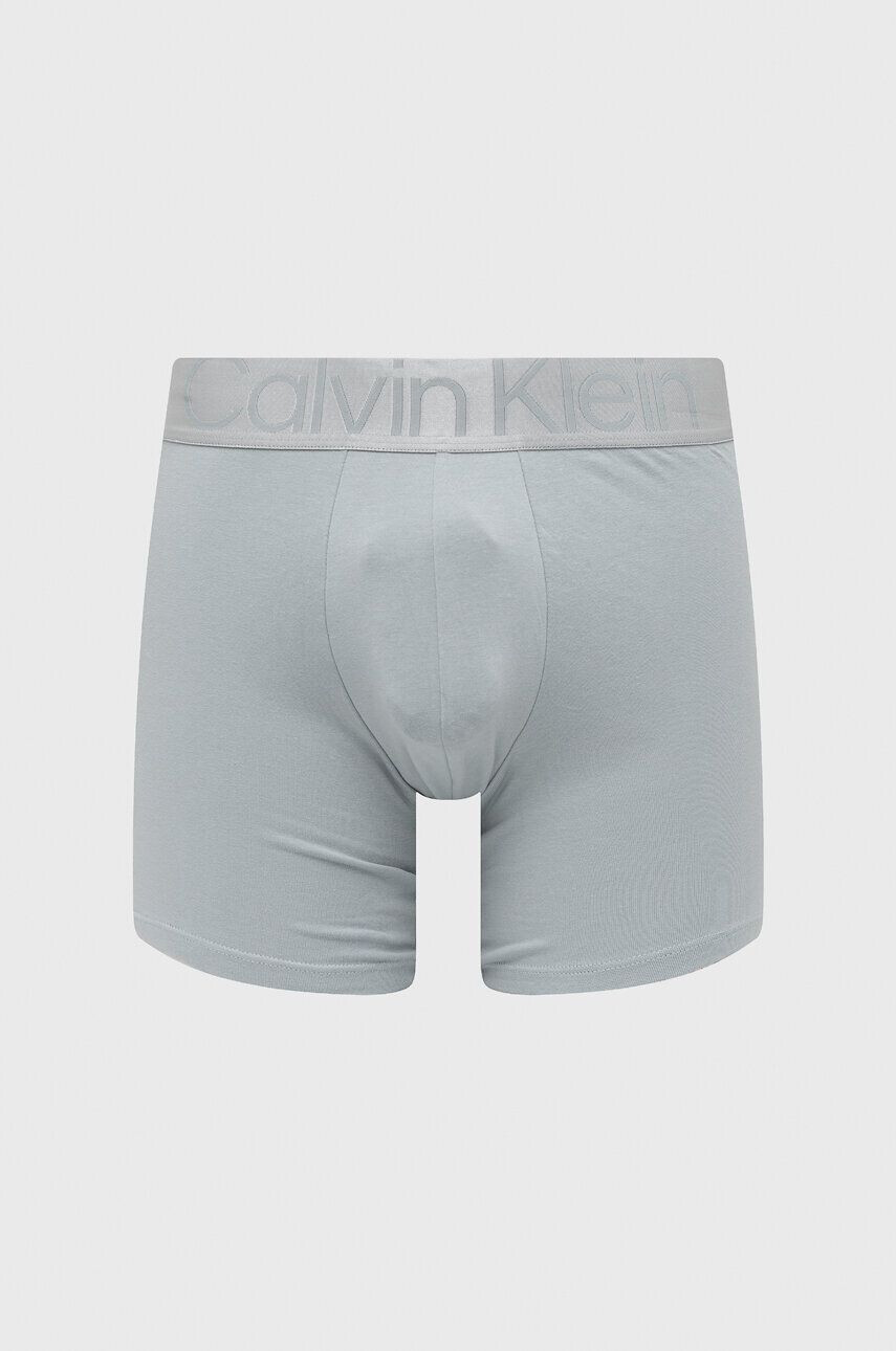 Calvin Klein Underwear Boksarice 3-pack moški vijolična barva - Pepit.si