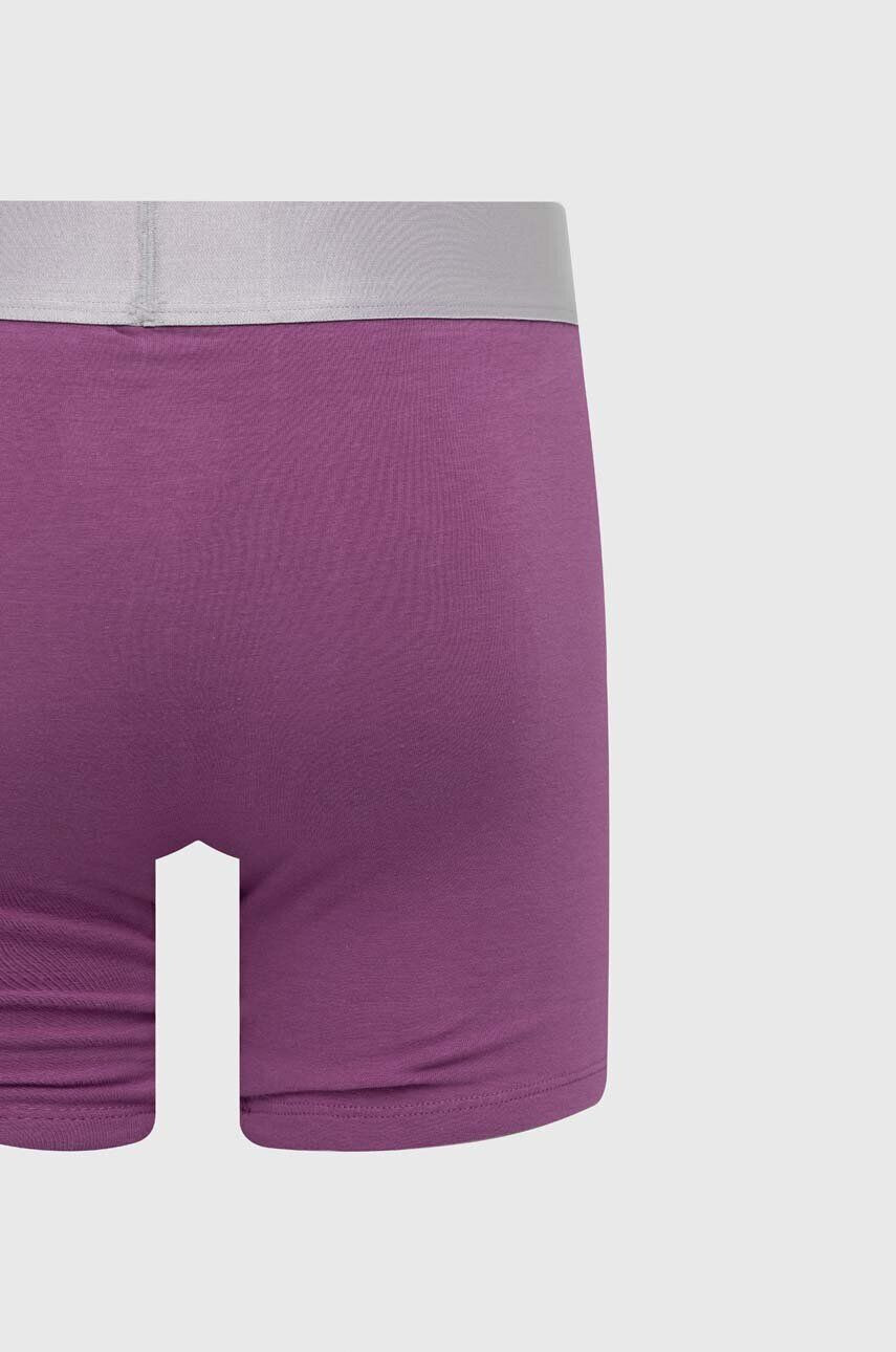 Calvin Klein Underwear Boksarice 3-pack moški vijolična barva - Pepit.si