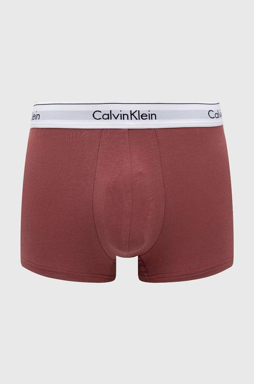 Calvin Klein Underwear Boksarice 3-pack moški mornarsko modra barva - Pepit.si