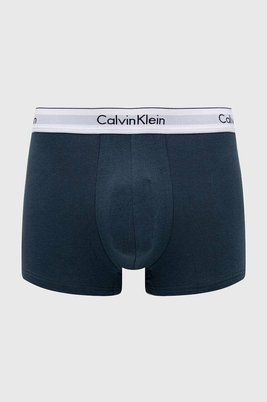 Calvin Klein Underwear Boksarice 3-pack moški mornarsko modra barva - Pepit.si