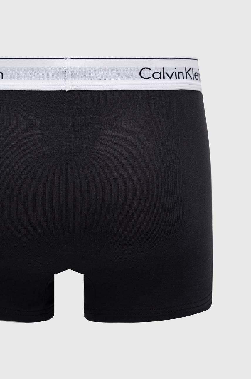 Calvin Klein Underwear Boksarice 3-pack moški mornarsko modra barva - Pepit.si