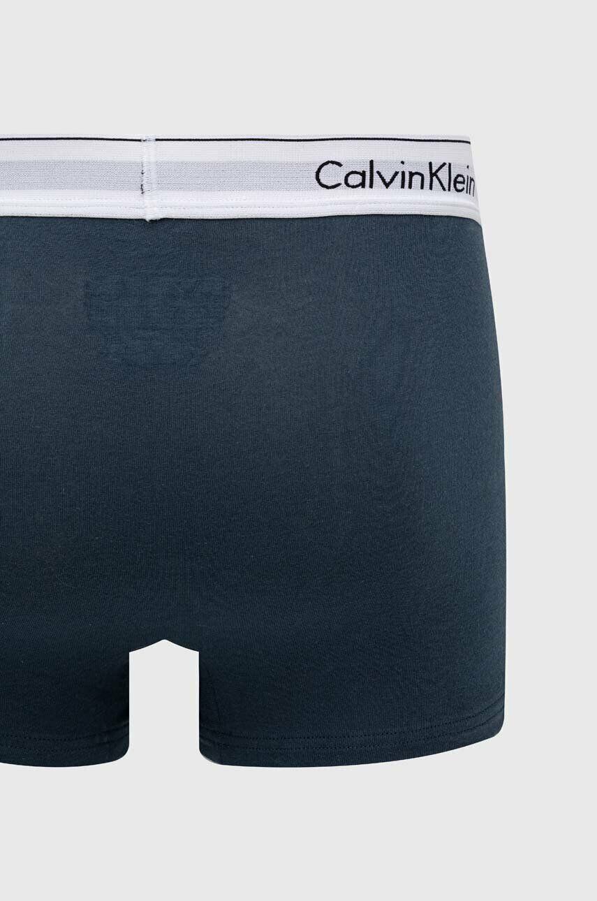 Calvin Klein Underwear Boksarice 3-pack moški mornarsko modra barva - Pepit.si