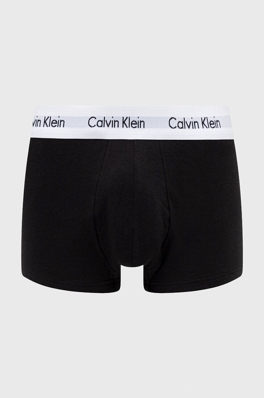 Calvin Klein Underwear Boksarice 3-pack moški črna barva - Pepit.si