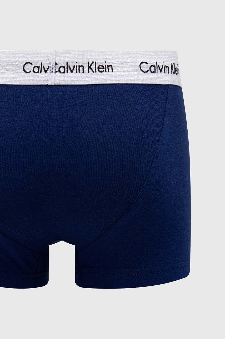 Calvin Klein Underwear Boksarice 3-pack moški vijolična barva - Pepit.si