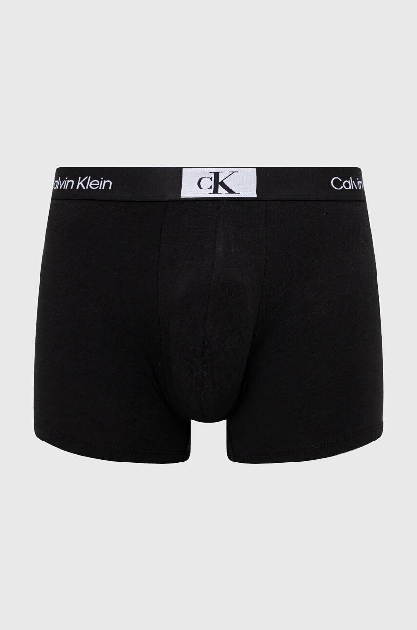 Calvin Klein Underwear Boksarice 3-pack moški rumena barva - Pepit.si