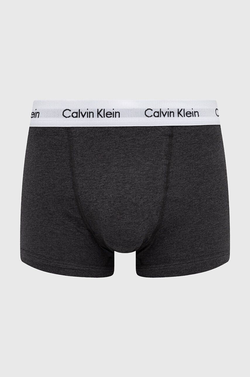 Calvin Klein Underwear Boksarice 3-pack moški zelena barva - Pepit.si