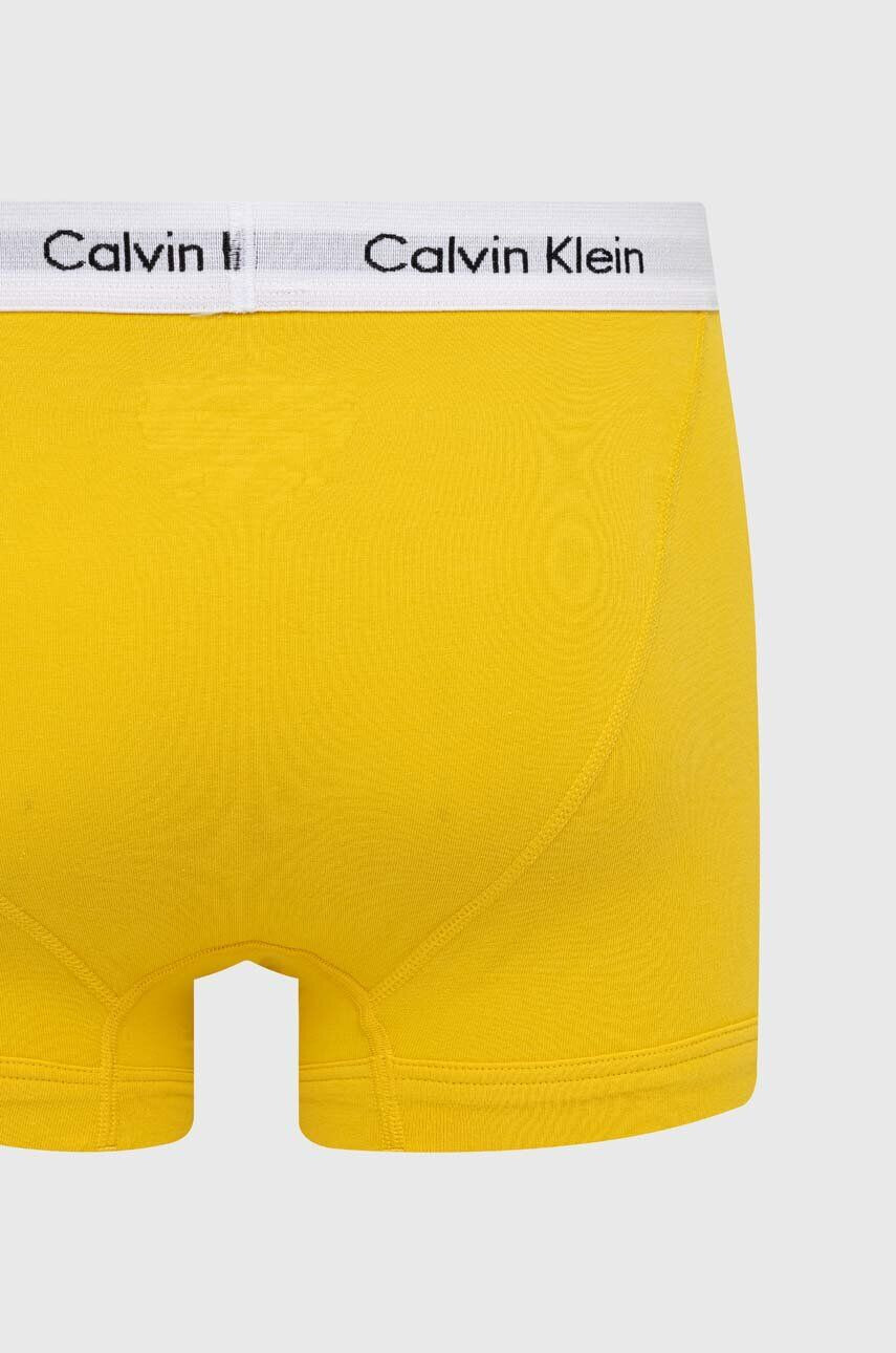 Calvin Klein Underwear Boksarice 3-pack moški zelena barva - Pepit.si