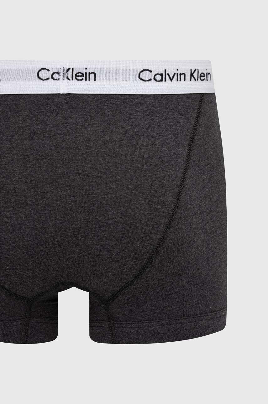 Calvin Klein Underwear Boksarice 3-pack moški zelena barva - Pepit.si