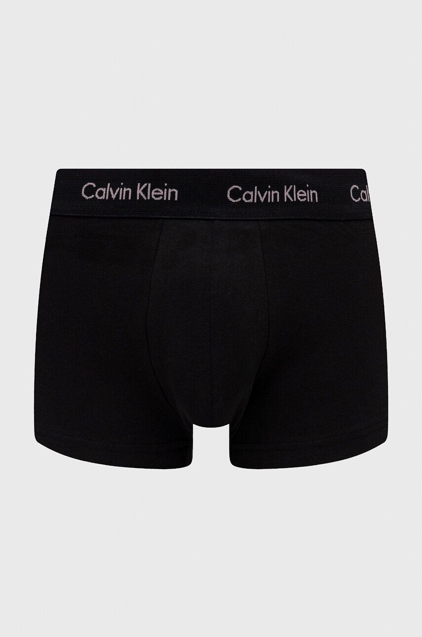 Calvin Klein Underwear Boksarice 3-pack moški črna barva - Pepit.si