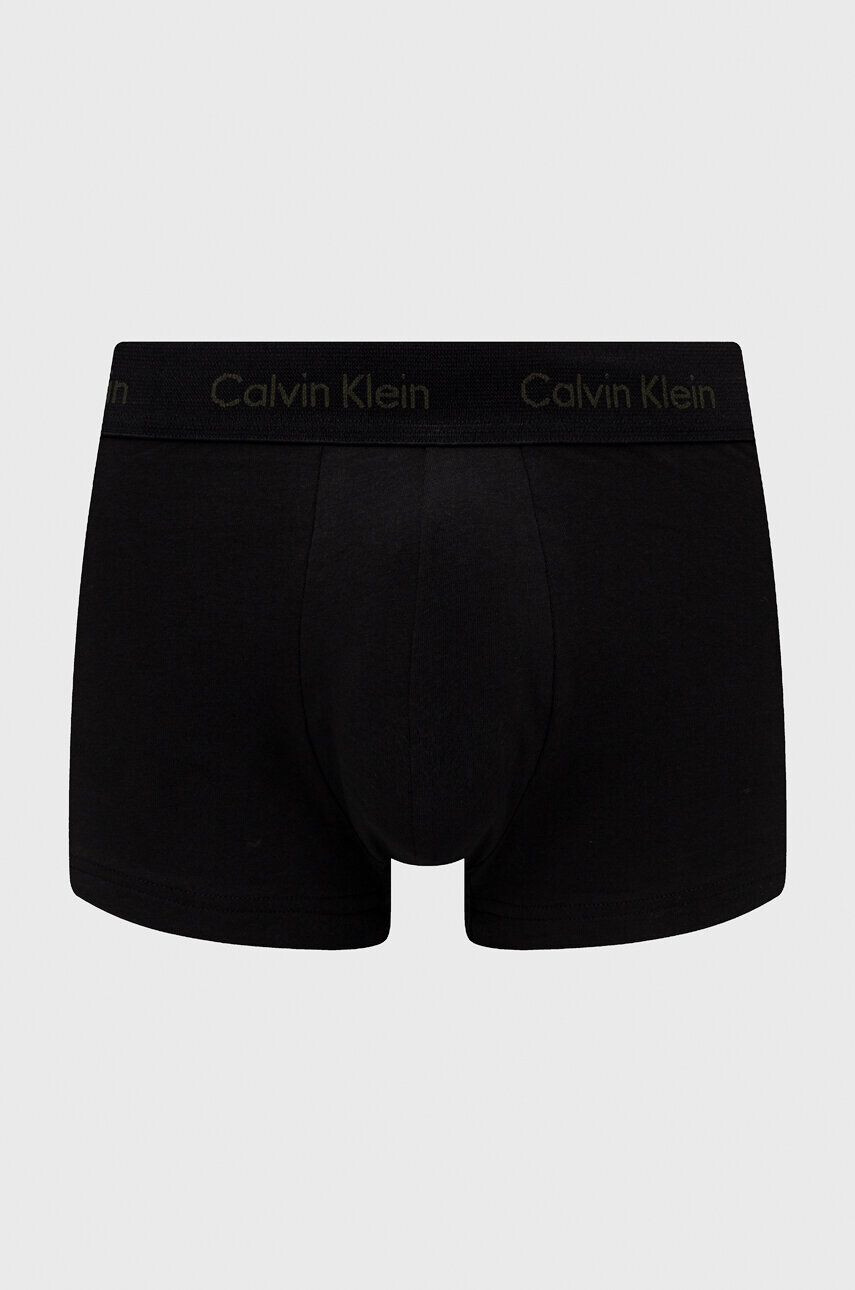 Calvin Klein Underwear Boksarice 3-pack moški črna barva - Pepit.si