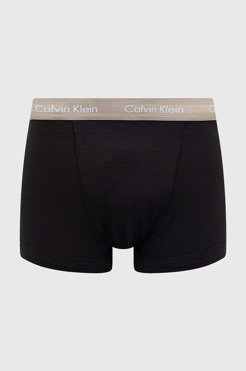 Calvin Klein Underwear Boksarice 3-pack moški črna barva - Pepit.si