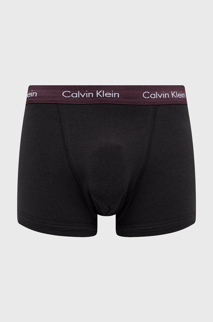 Calvin Klein Underwear Boksarice 3-pack moški črna barva - Pepit.si