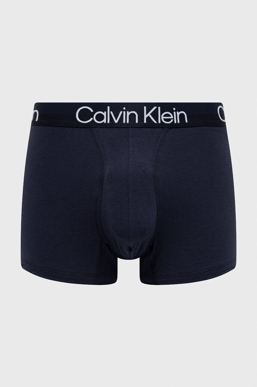 Calvin Klein Underwear Boksarice 3-pack moški siva barva - Pepit.si