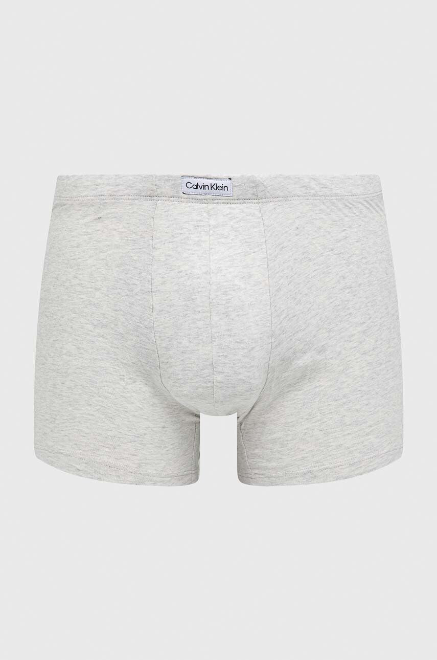 Calvin Klein Underwear Boksarice 3-pack moški siva barva - Pepit.si