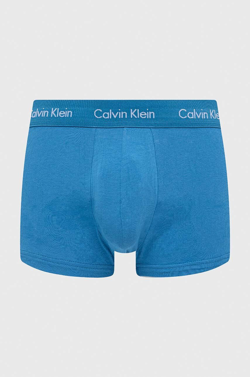 Calvin Klein Underwear Boksarice 5-pack moški oranžna barva - Pepit.si