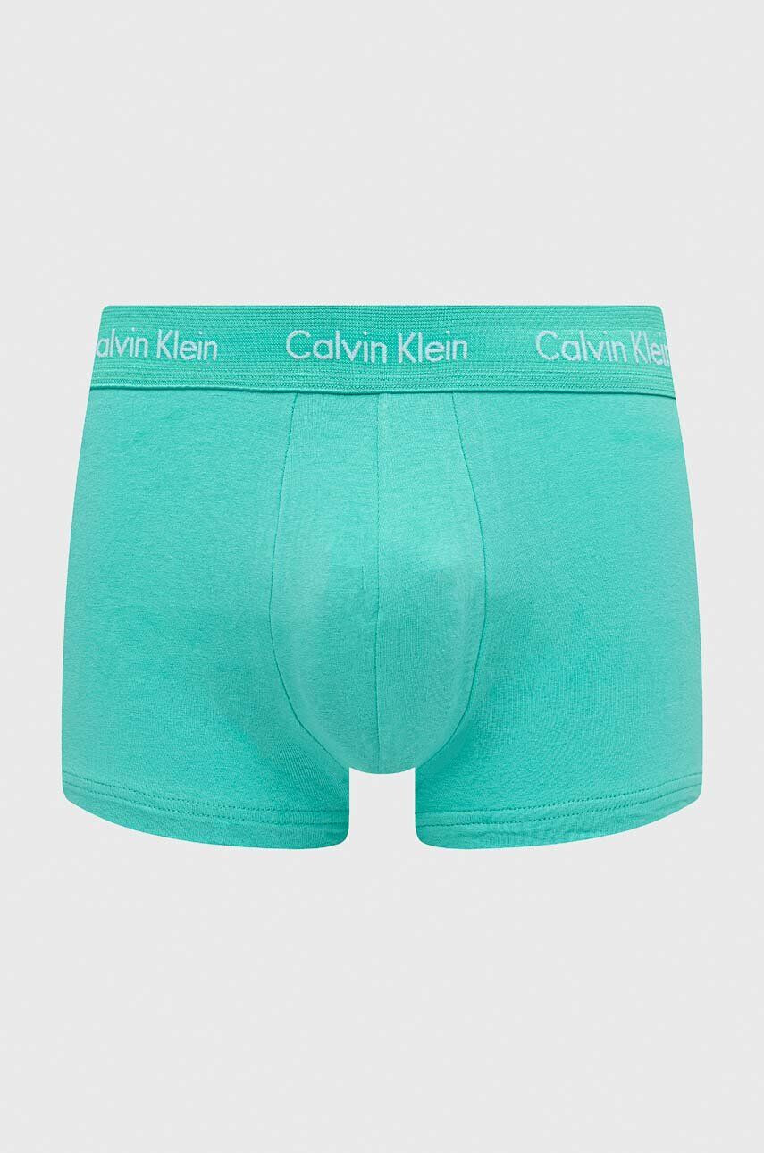 Calvin Klein Underwear Boksarice 5-pack moški oranžna barva - Pepit.si