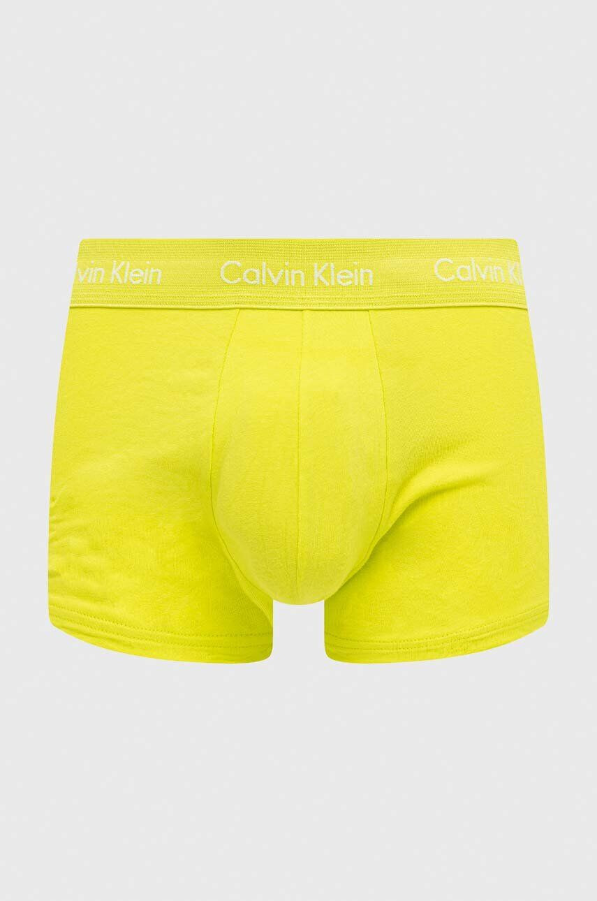 Calvin Klein Underwear Boksarice 5-pack moški oranžna barva - Pepit.si