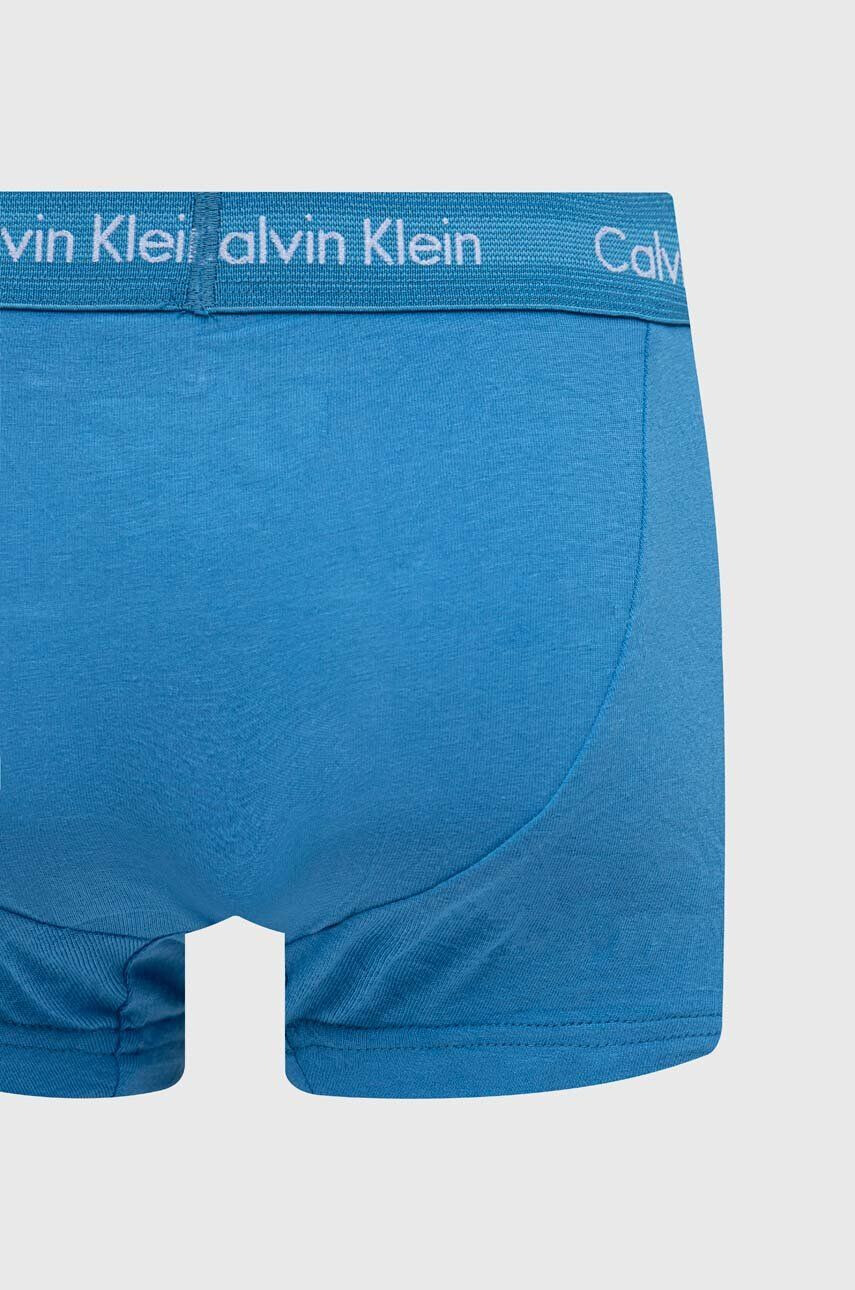 Calvin Klein Underwear Boksarice 5-pack moški oranžna barva - Pepit.si