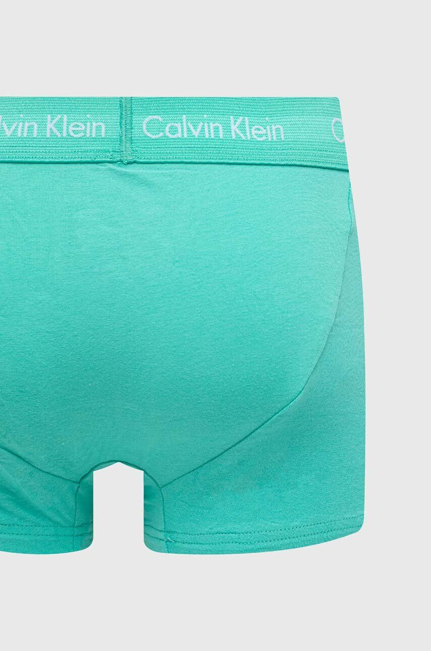 Calvin Klein Underwear Boksarice 5-pack moški oranžna barva - Pepit.si