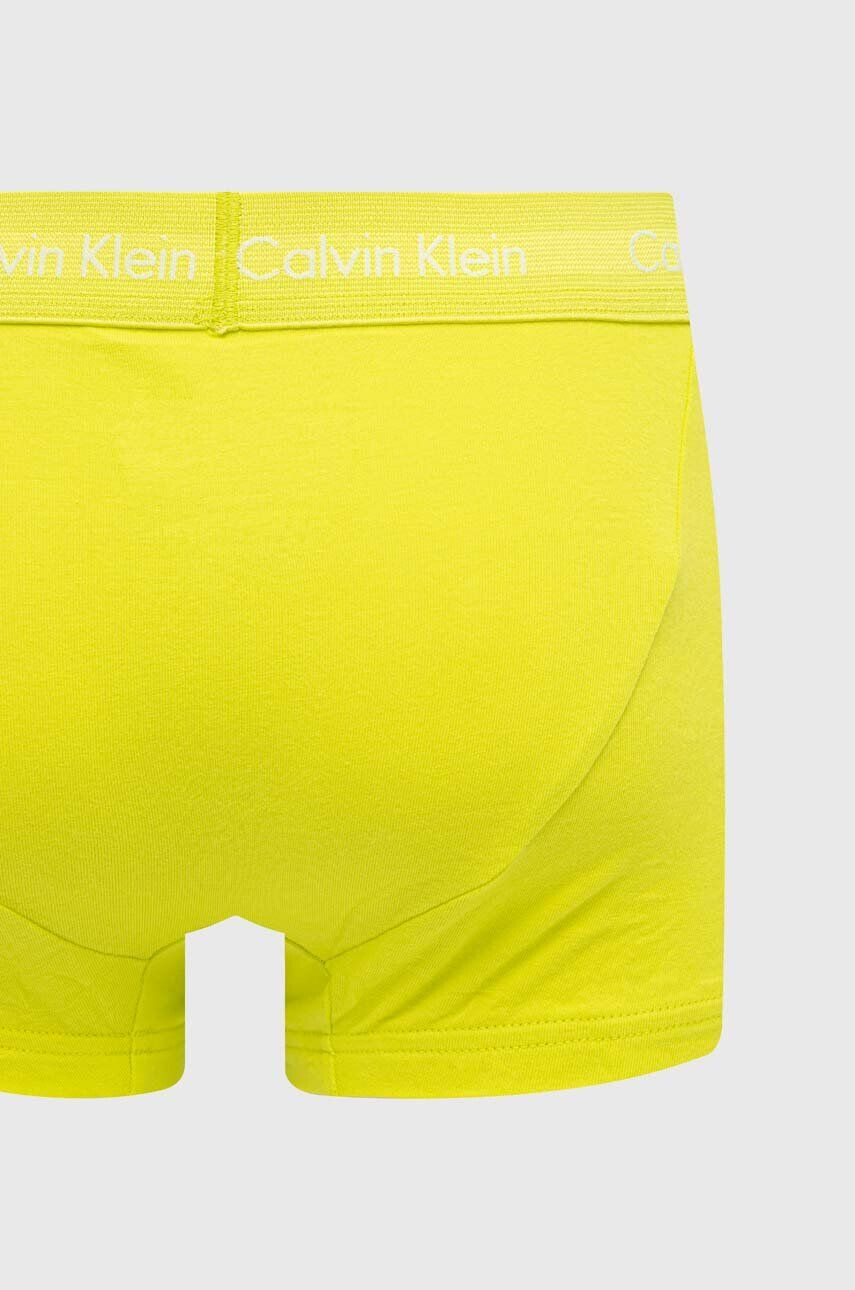 Calvin Klein Underwear Boksarice 5-pack moški oranžna barva - Pepit.si