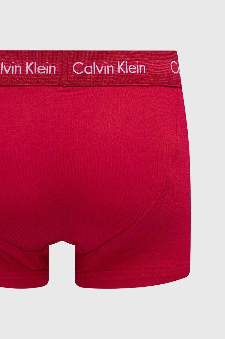 Calvin Klein Underwear Boksarice 5-pack moški oranžna barva - Pepit.si