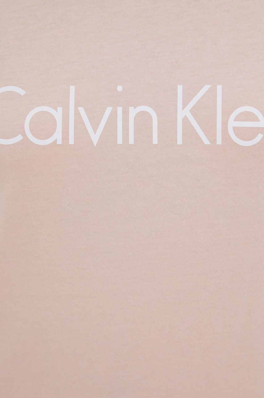 Calvin Klein Underwear Bombažen pižama t-shirt oranžna barva - Pepit.si