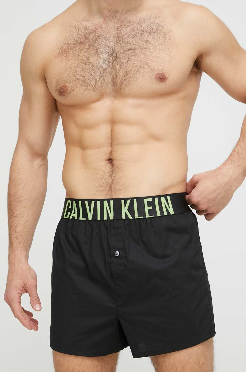 Calvin Klein Underwear Bombažne boksarice 2-pack mornarsko modra barva - Pepit.si