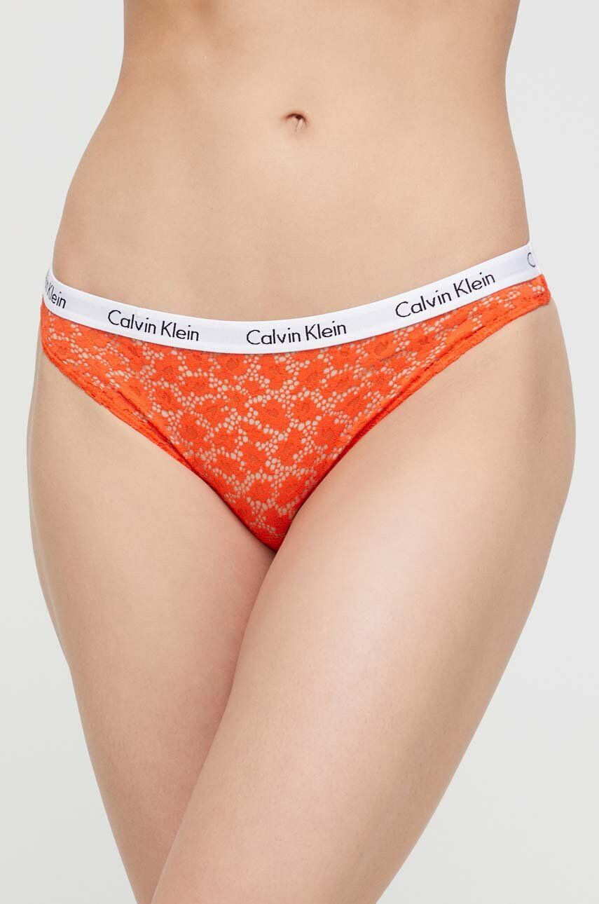 Calvin Klein Underwear Brazilke zelena barva - Pepit.si