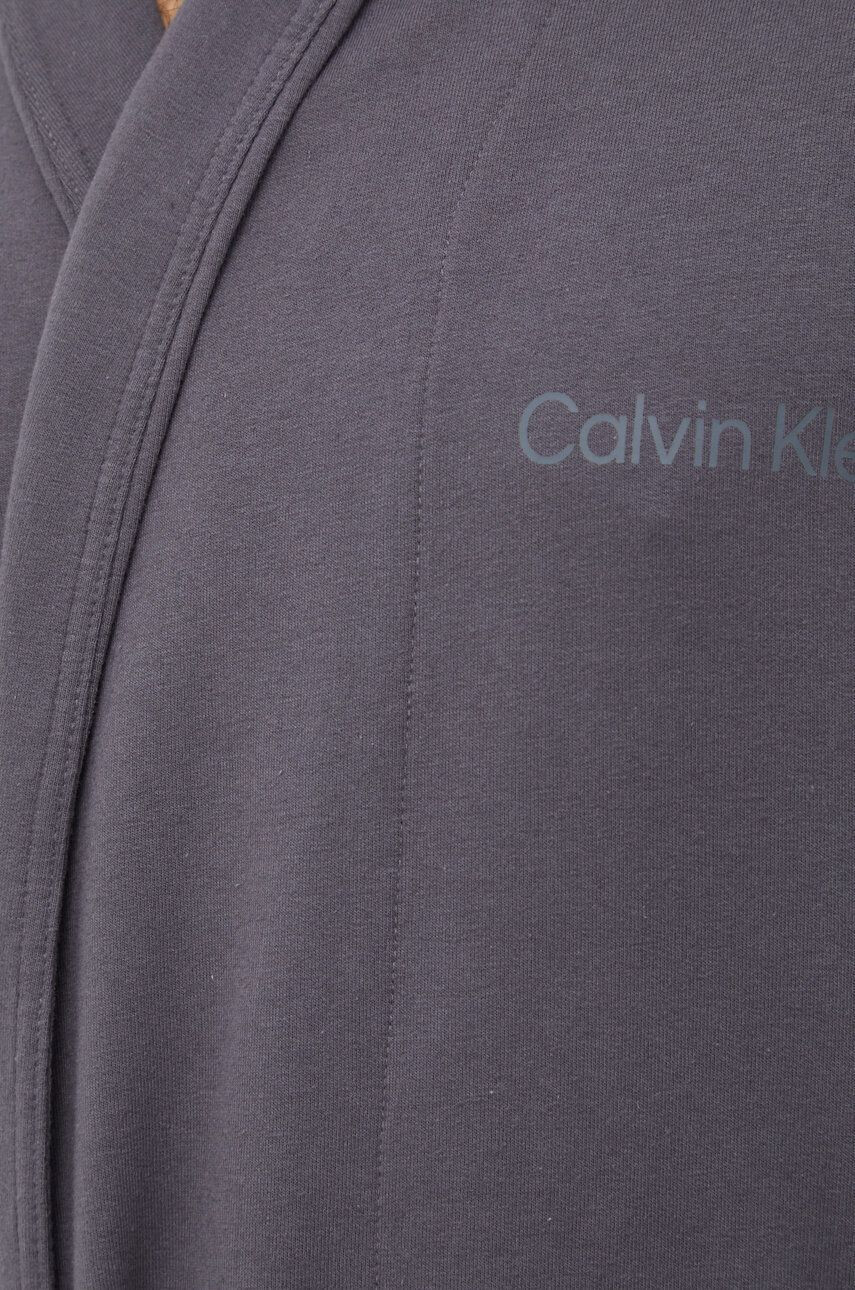 Calvin Klein Underwear Kopalni plašč siva barva - Pepit.si