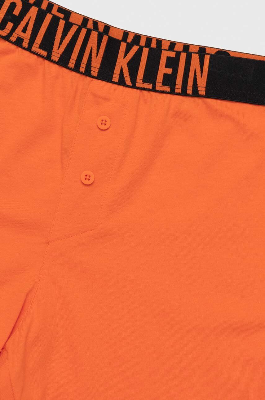 Calvin Klein Underwear Kratka majica in boksarice oranžna barva - Pepit.si