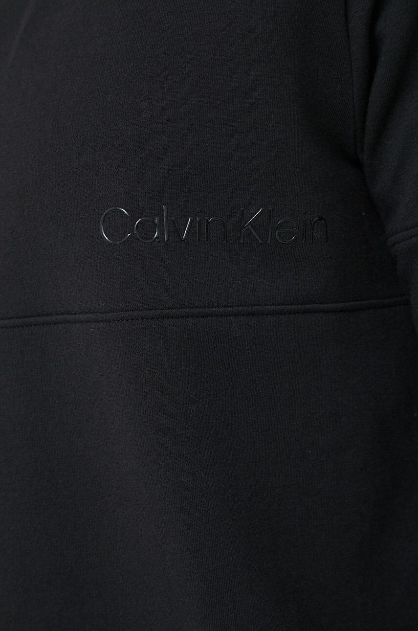 Calvin Klein Underwear Mikica za spanje moška črna barva - Pepit.si