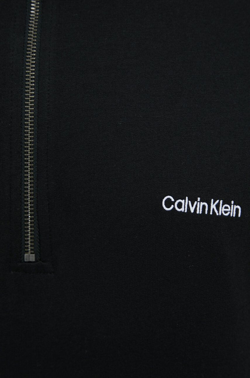 Calvin Klein Underwear Mikica za spanje moška črna barva - Pepit.si