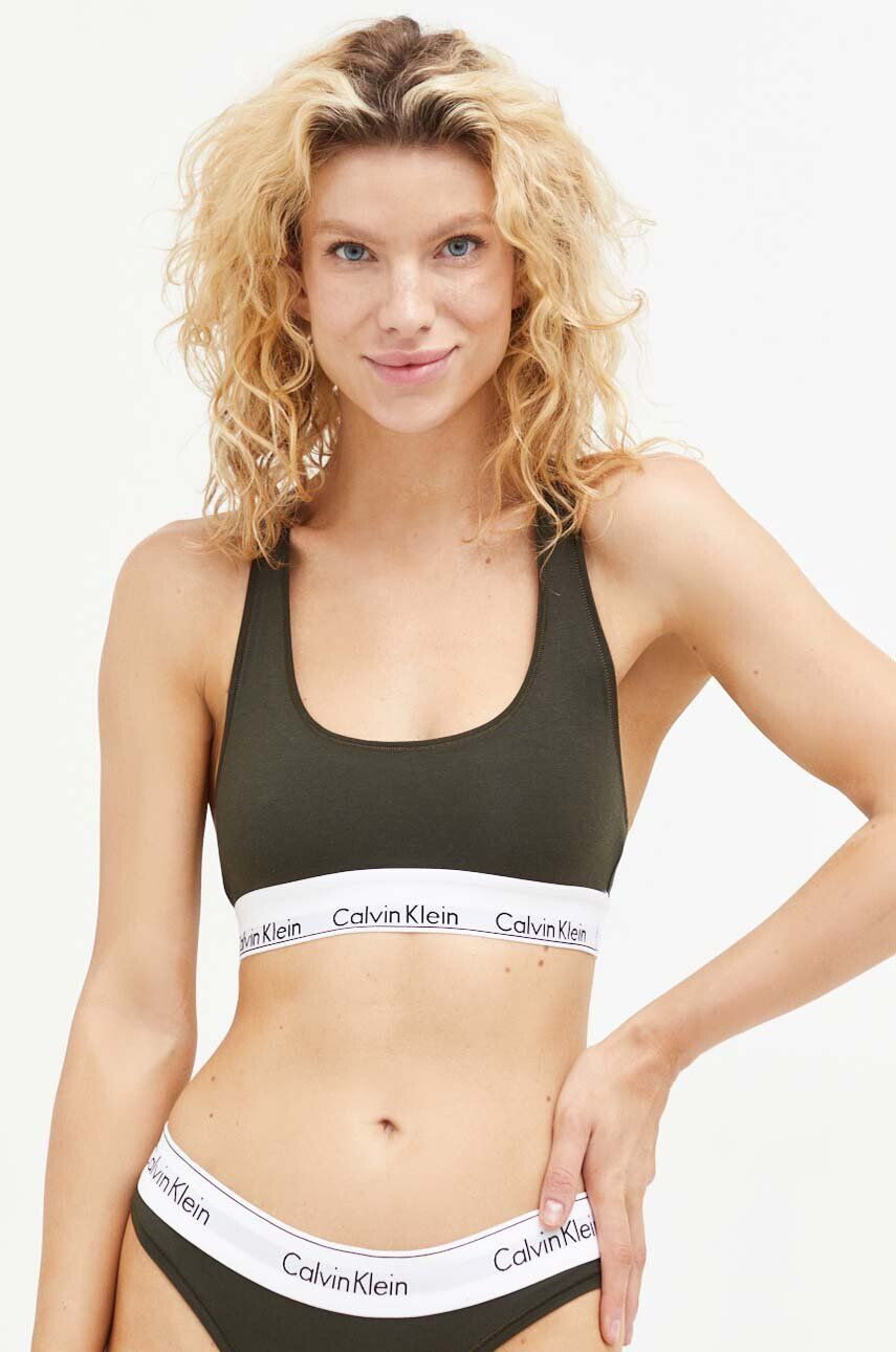 Calvin Klein Underwear Modrček zelena barva - Pepit.si