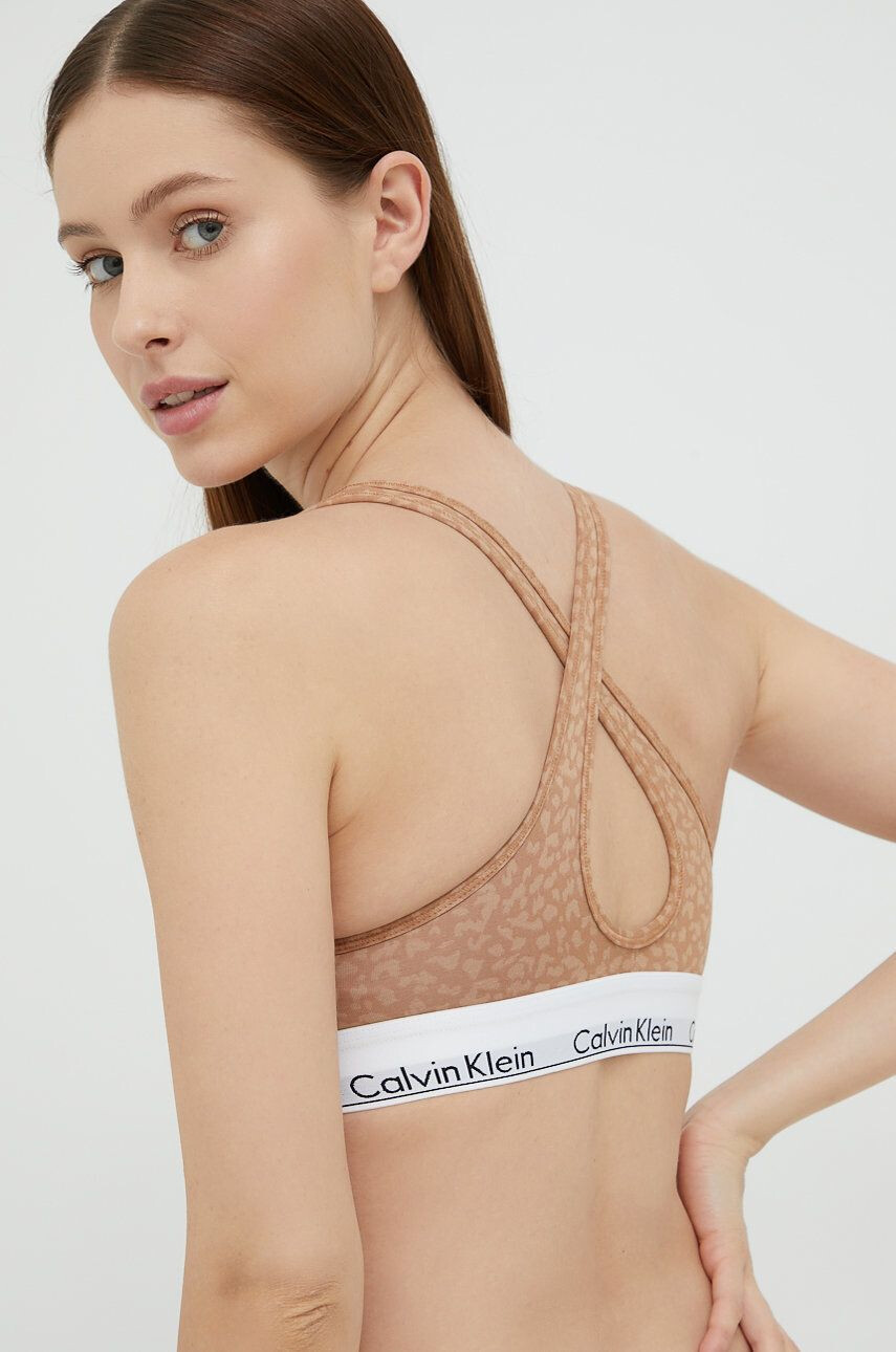 Calvin Klein Underwear Modrček rjava barva - Pepit.si