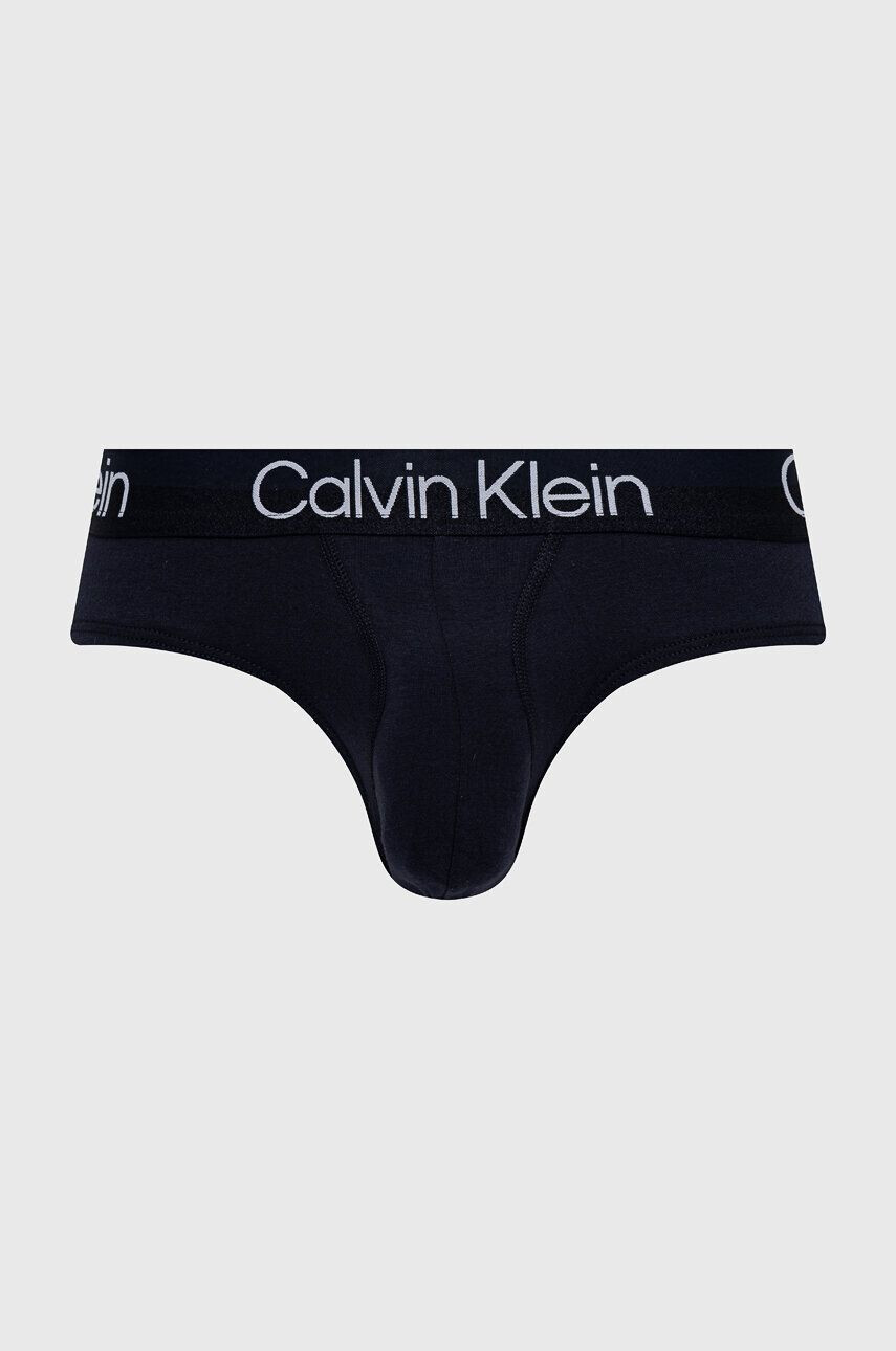 Calvin Klein Underwear Moške spodnjice 3-pack moški siva barva - Pepit.si