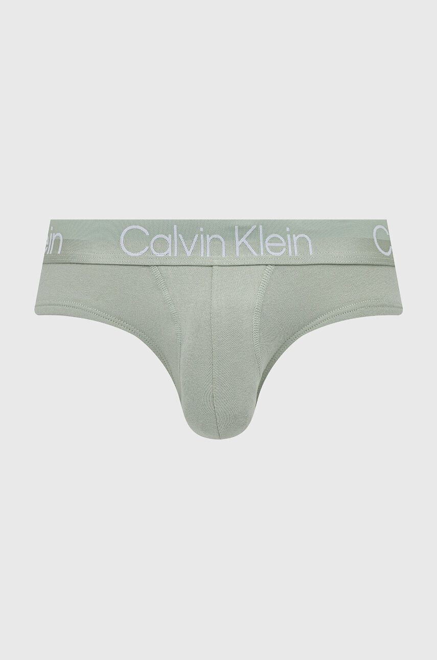 Calvin Klein Underwear Moške spodnjice 3-pack moški siva barva - Pepit.si