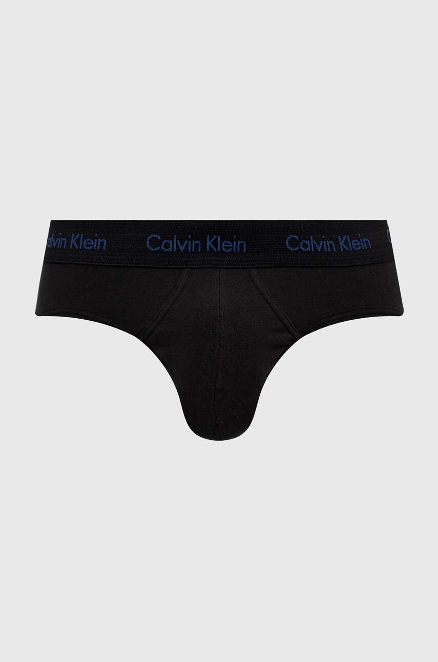 Calvin Klein Underwear Moške spodnjice 3-pack moški črna barva - Pepit.si