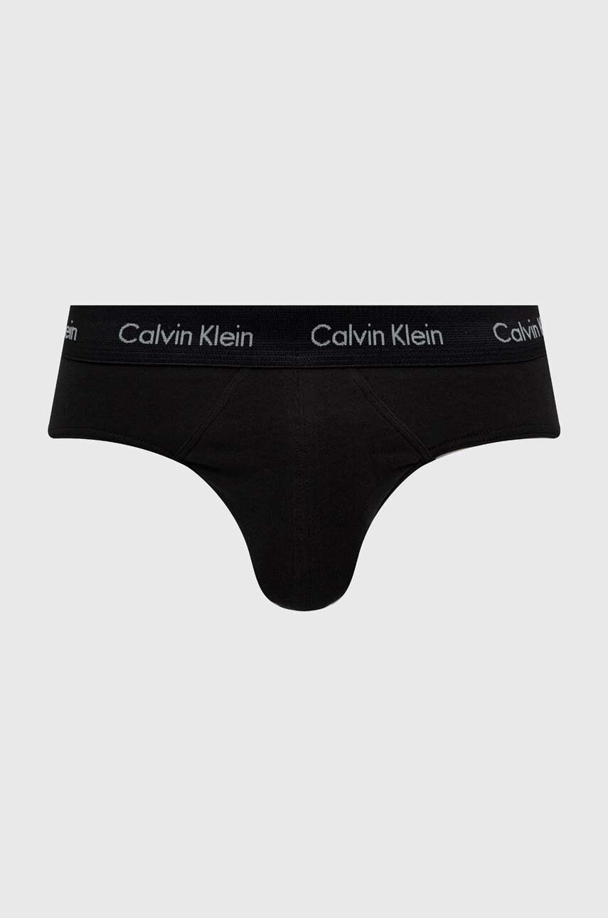 Calvin Klein Underwear Moške spodnjice 3-pack moški črna barva - Pepit.si