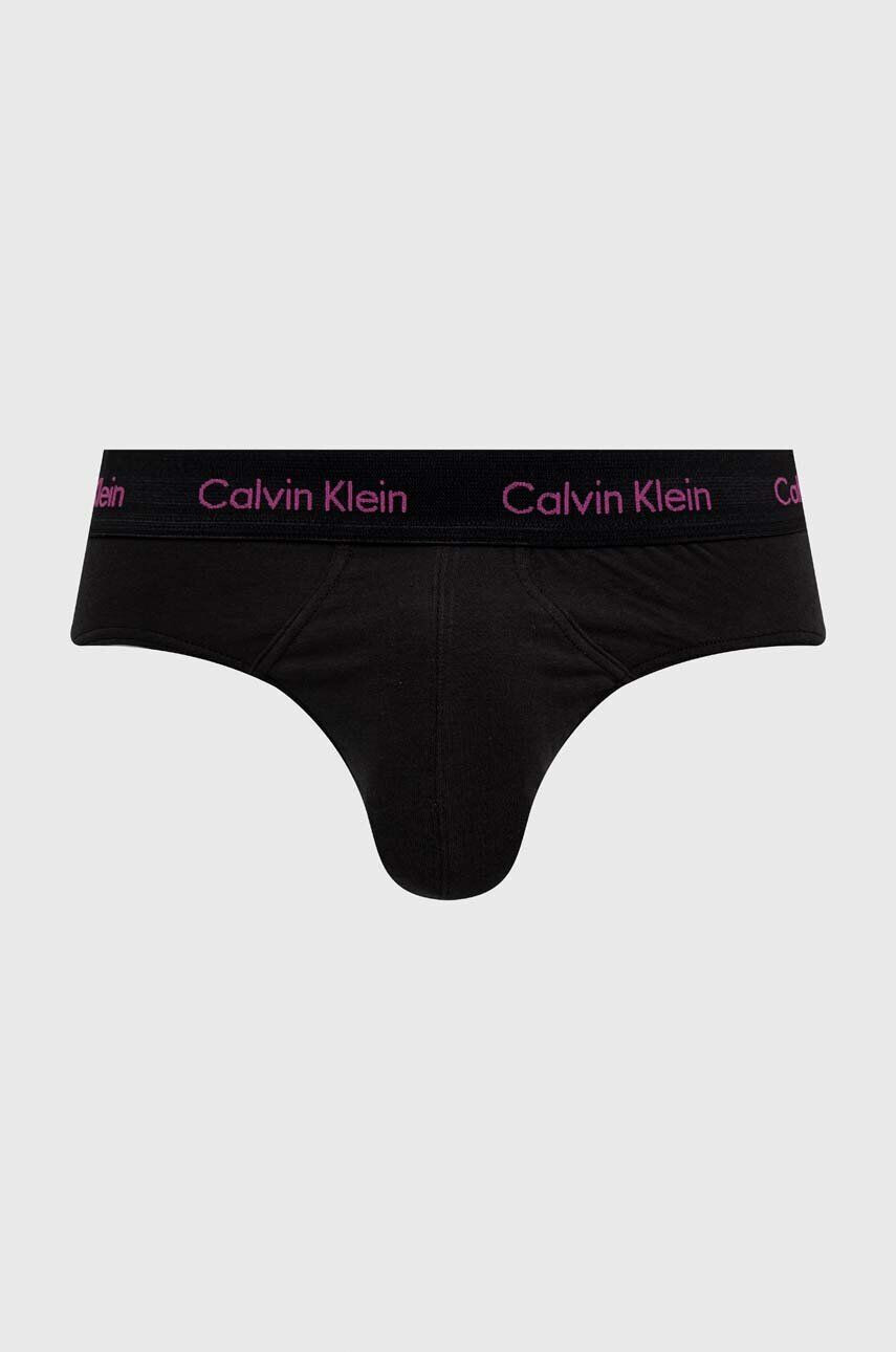 Calvin Klein Underwear Moške spodnjice 3-pack moški črna barva - Pepit.si