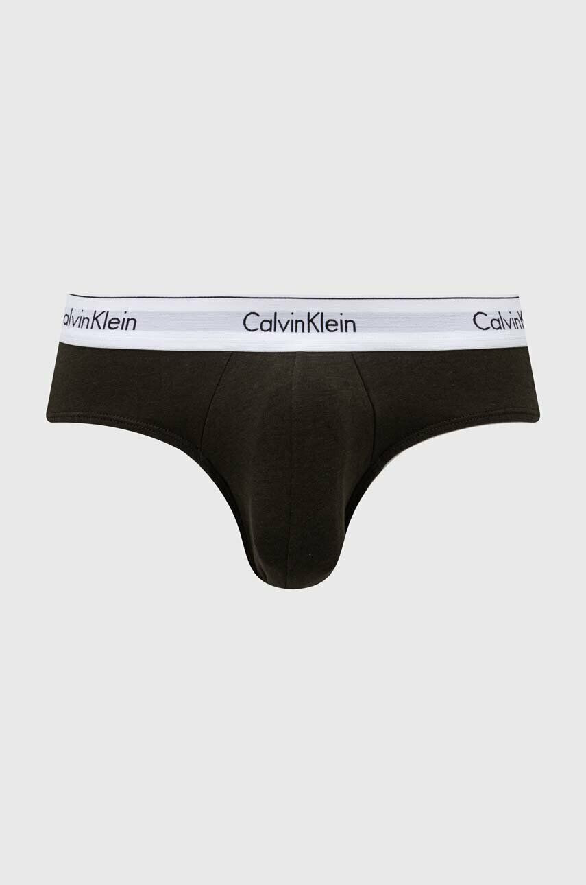 Calvin Klein Underwear Moške spodnjice 3-pack moški rdeča barva - Pepit.si