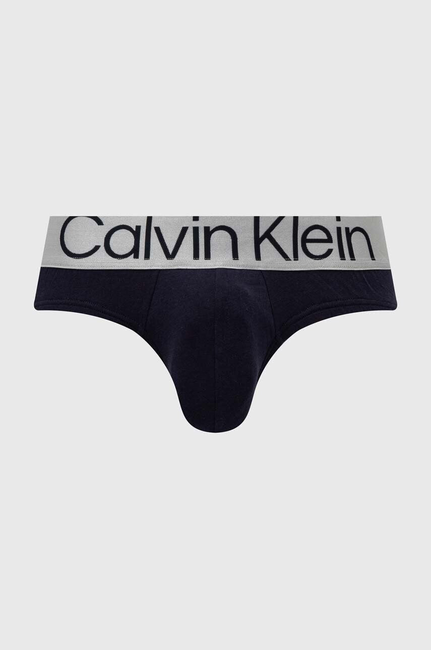 Calvin Klein Underwear Moške spodnjice 3-pack moški siva barva - Pepit.si