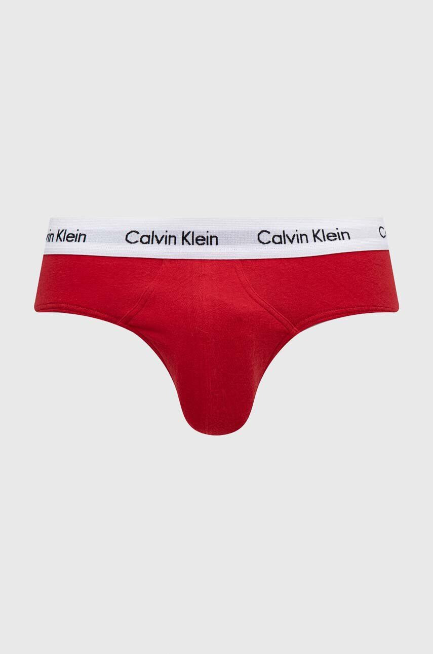 Calvin Klein Underwear Moške spodnjice 3-pack moški rjava barva - Pepit.si