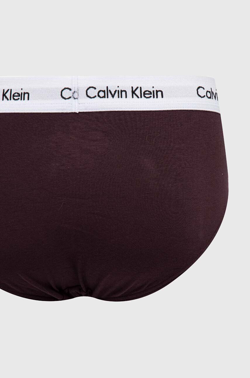 Calvin Klein Underwear Moške spodnjice 3-pack moški rjava barva - Pepit.si