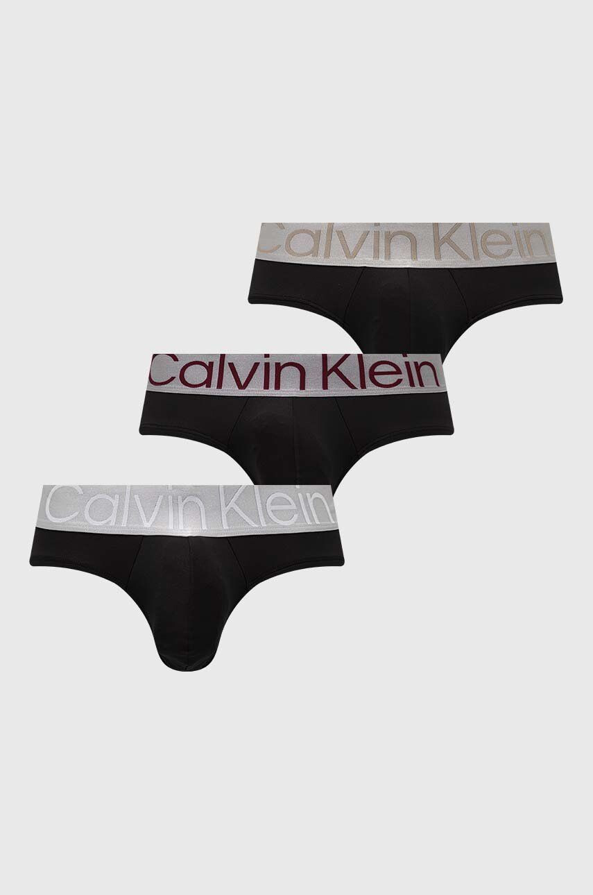 Calvin Klein Underwear Moške spodnjice 3-pack moški roza barva - Pepit.si